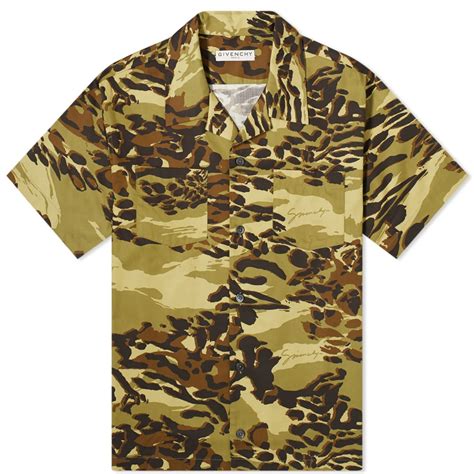 Givenchy Short Sleeve Cotton Button